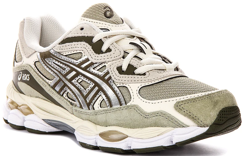 Asics Gel NYC In Khaki Brown For Unisex 4M/4.5F UK - 37.5 EU - 5M/6.5F US / Khaki