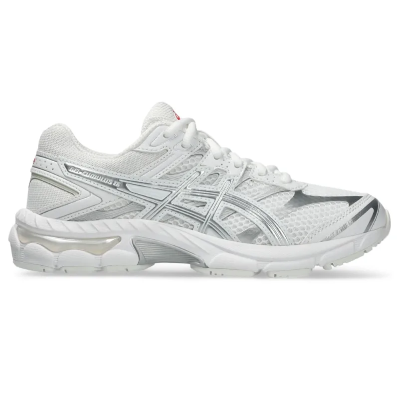 Tênis ASICS Gel Cumulus 16 GS - Branco/Prata - tam: 37