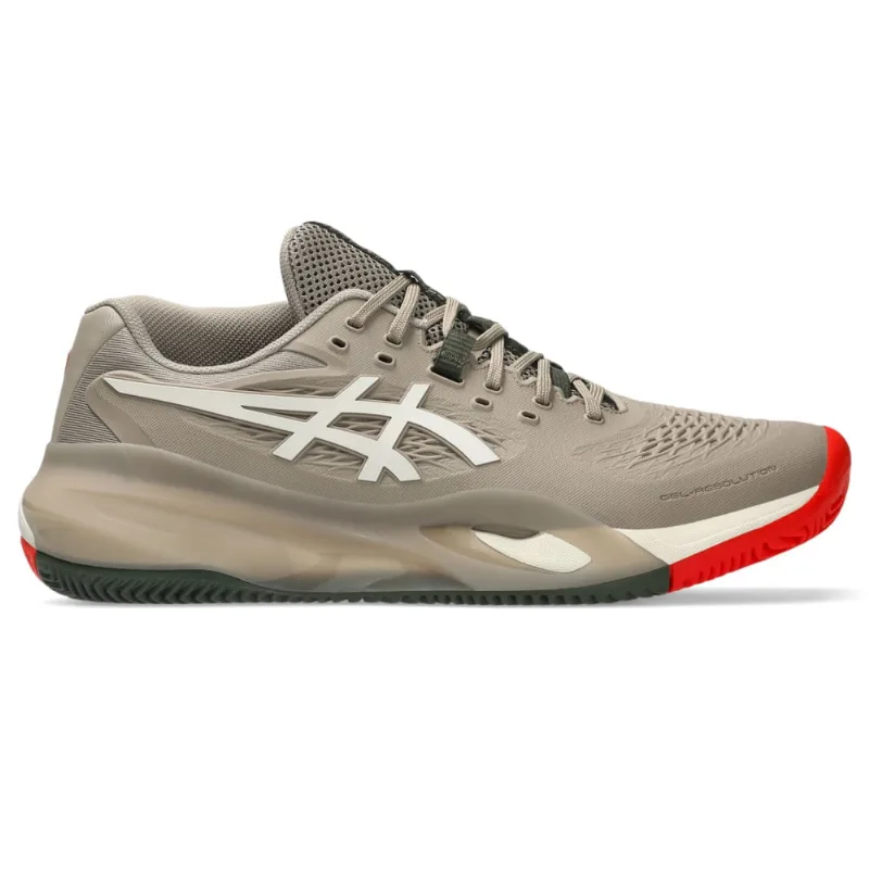 Tênis ASICS Gel-Resolution X Saibro - Masculino - Cinza/Bege - tam: 42.5