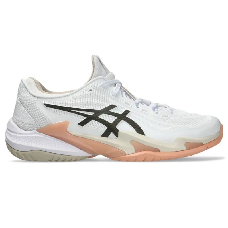 Tênis ASICS Court Ff 3 - Feminino - Branco/Marrom - tam: 40.5