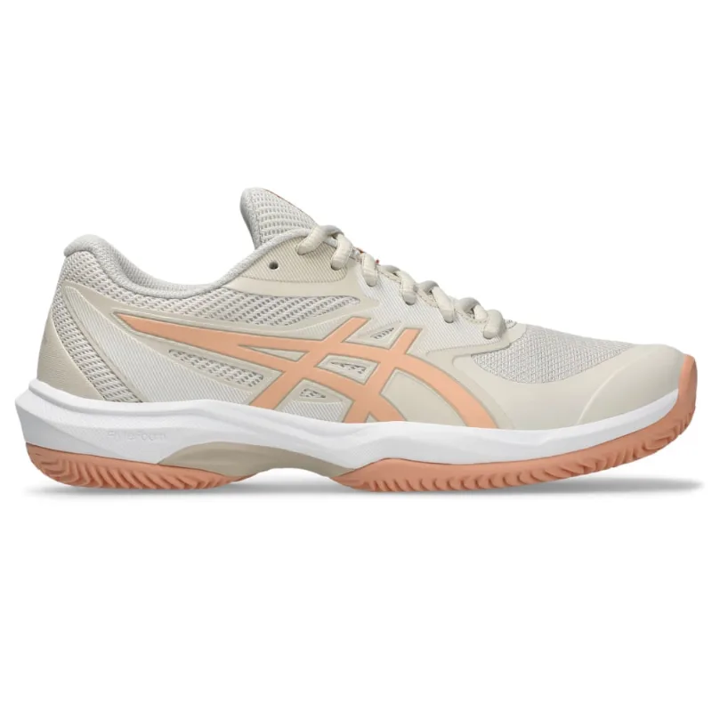 Tênis ASICS Game Ff Saibro/Oc - Feminino - Bege/Rosa - tam: 38