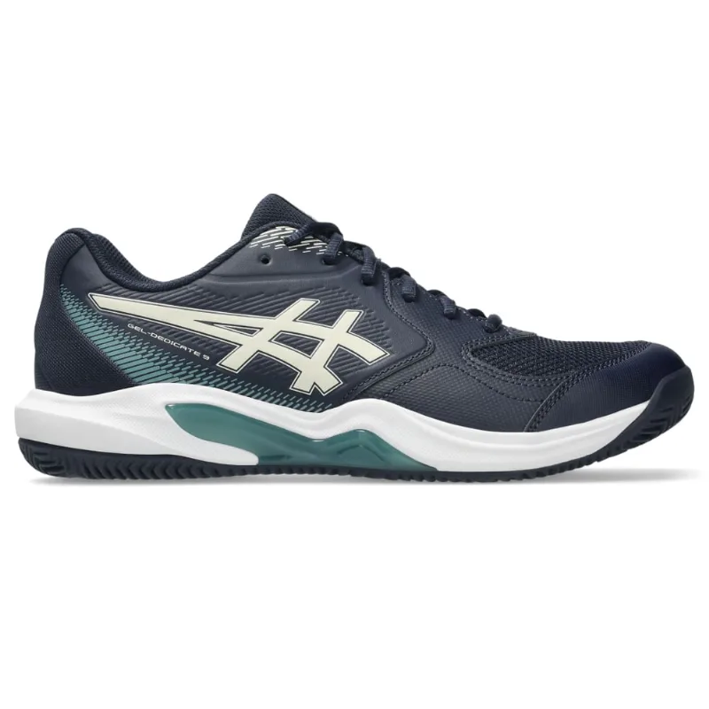 Tênis ASICS Gel-Dedicate 9 Clay - Azul/Bege - tam: 45