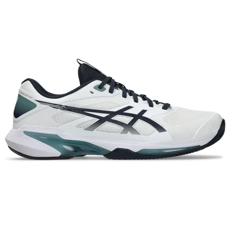 Tênis ASICS Solution Speed Ff 4 Saibro - Masculino - Branco/Azul - tam: 42.5