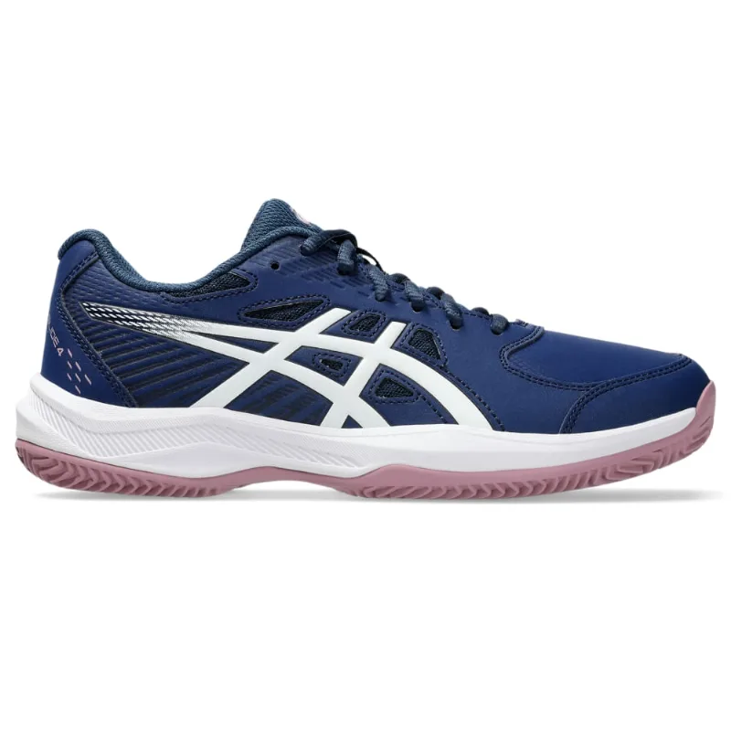Tênis ASICS Court Slide 4 Saibro/Oc - Feminino - Azul/Branco - tam: 41.5