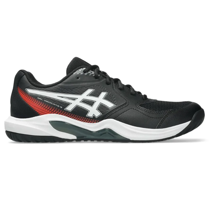 Tênis ASICS Gel-Dedicate 9 - Preto/Branco - tam: 37.5