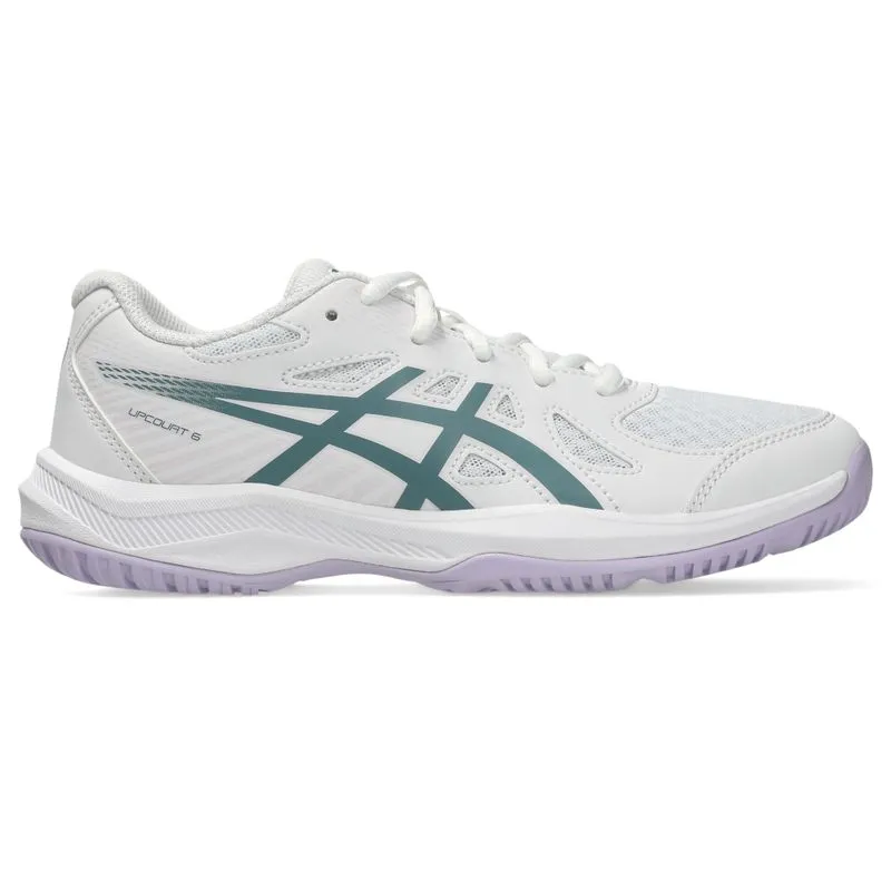 Tênis ASICS Upcourt 6 Gs - Infantil - Branco/Azul - tam: 32