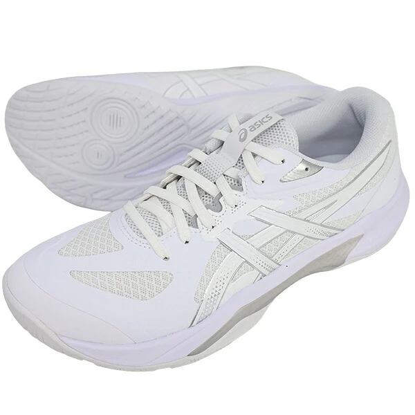 アシックス asics GEL-TACTIC 13 WIDE メンズ レディース バレーボールシューズ 幅広 1073A078-101 101 / 24.5cm