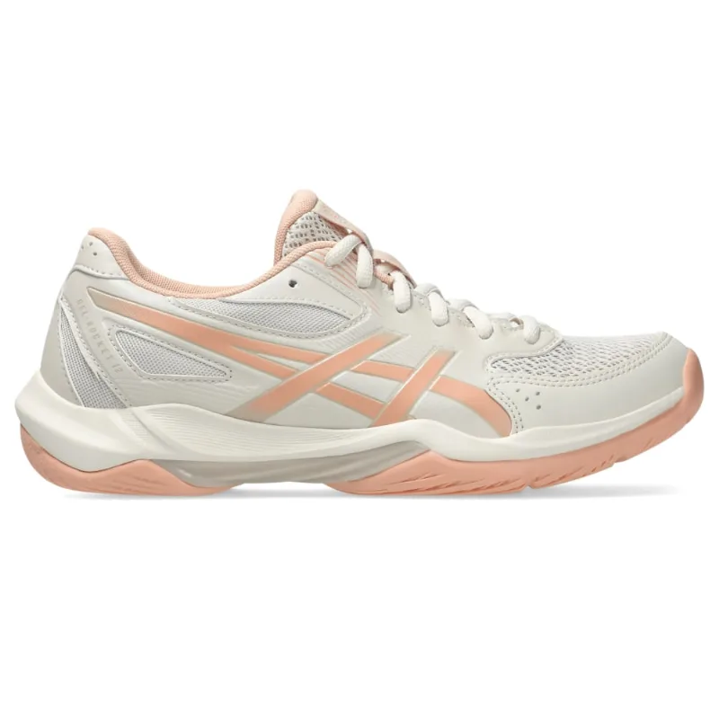 Tênis ASICS Gel-Rocket 12 - Feminino - Bege/Rosa - tam: 43