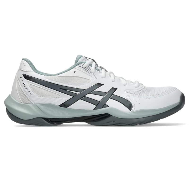 Tênis ASICS Gel-Rocket 12 - Masculino - Branco/Cinza - tam: 38