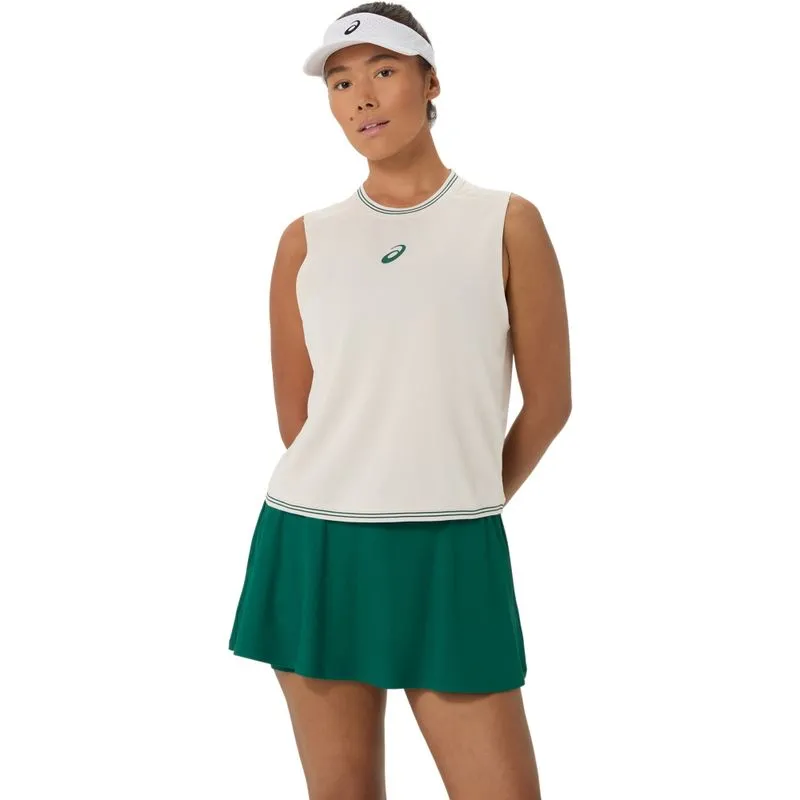 Camiseta Regata Game Sleeveless Top - Bege Camiseta Regata ASICS Game - Bege - tam: GG