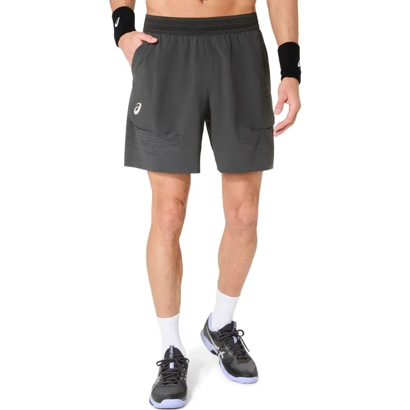 Short ASICS Match Laser Cut 7IN - Cinza - tam: G