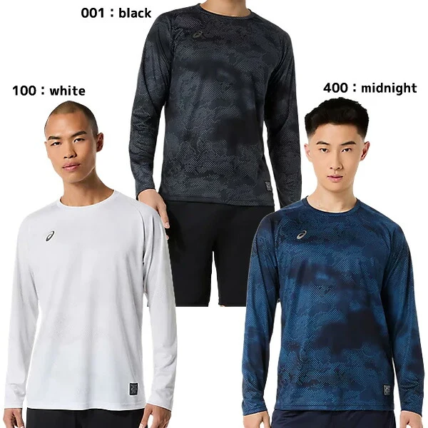 アシックス asics ロングTシャツ GRAPHIC LONG 26FW グラフィック 長袖 2033C189 100：white / M