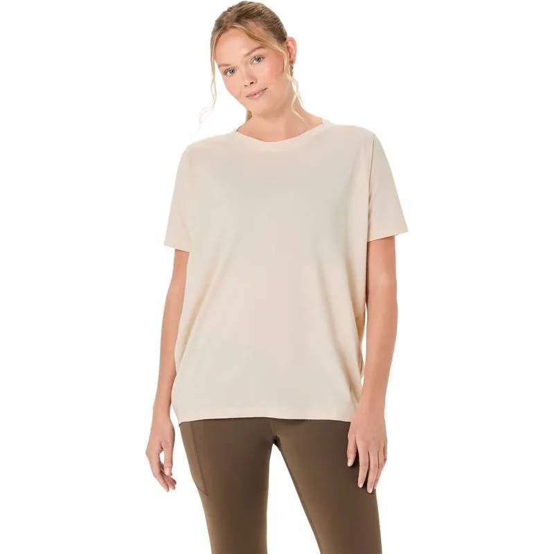 Camiseta Nagino Oversized Short Sleeve - Bege - tam: P