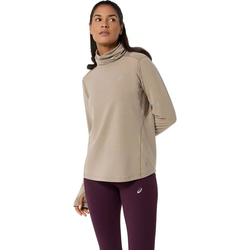 Blusa Manga Longa ASICS Nagino Run Winter - Marrom Camiseta Manga Longa ASICS Nagino Run Winter - Marrom - tam: M