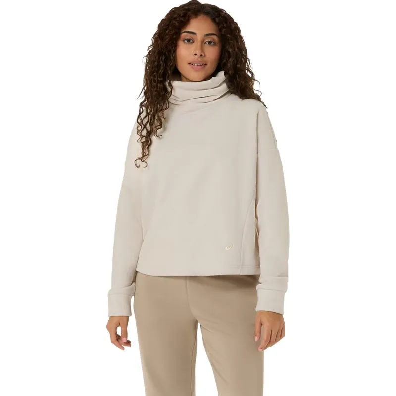 NAGINO REFINED TEXTURE FLEECE TOP - Bege - tam: G