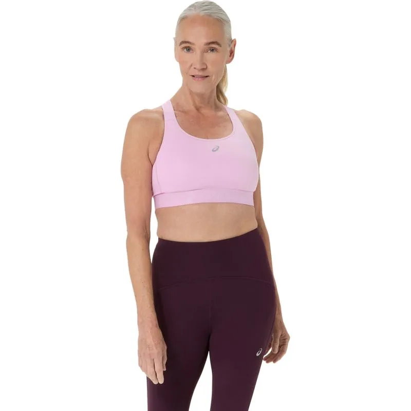 Top ASICS Road Compression - Feminino - Rosa - tam: 3G