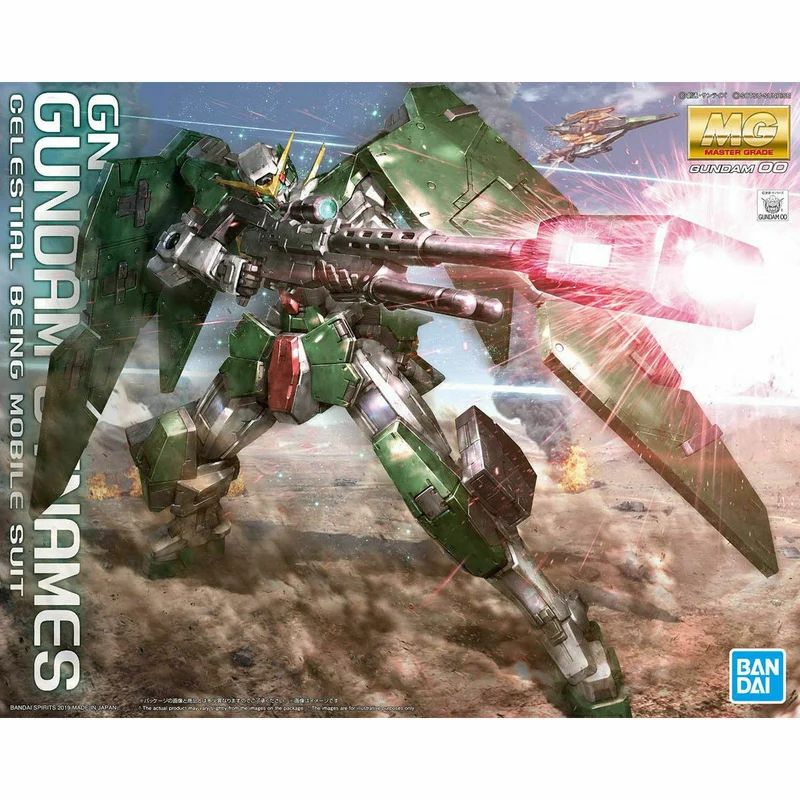 BANDAI MG 1/100 GN-002 GUNDAM DYNAMES Plastic Model Kit Gundam 00 NEW from Japan