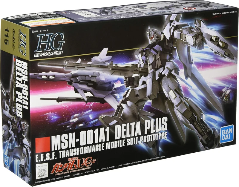 Bandai - HG 組裝模型 1/144 Delta PlusY2200(BAN591647)(4573102591647) 現貨