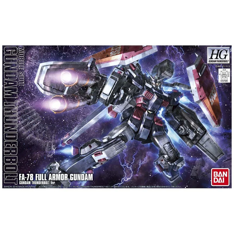 BANDAI - HG 1/144 全武裝高達 [高達雷霆宙域版] Y2900 (4573102631374)(BAN631374)