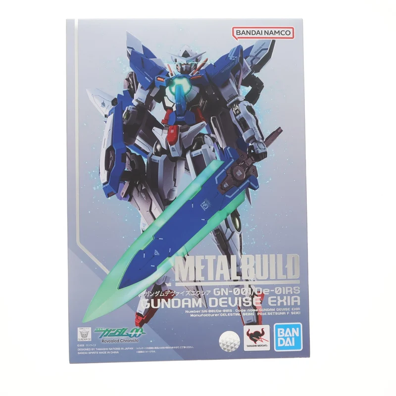 [FIG] METAL BUILD ガンダムデヴァイズエクシア 機動戦士ガンダム00(ダブルオー) Revealed Chronicle 完成品 可動フィギュア バンダイスピリッツ(20221029)