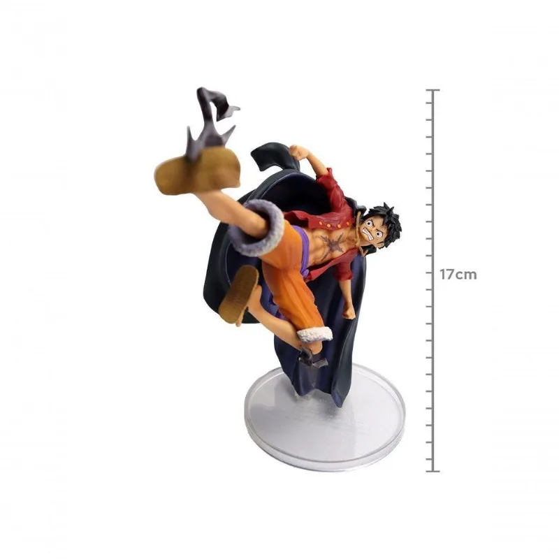 Figura De Coleção Signs Of The Hight One Piece Monkey D. Luffy Em Pvc 17cm Ichiban