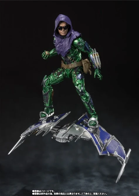 Bandai - S.H.Figuarts 蜘蛛俠：不戰無歸 綠魔 Action Figure (4573102654977) 現貨