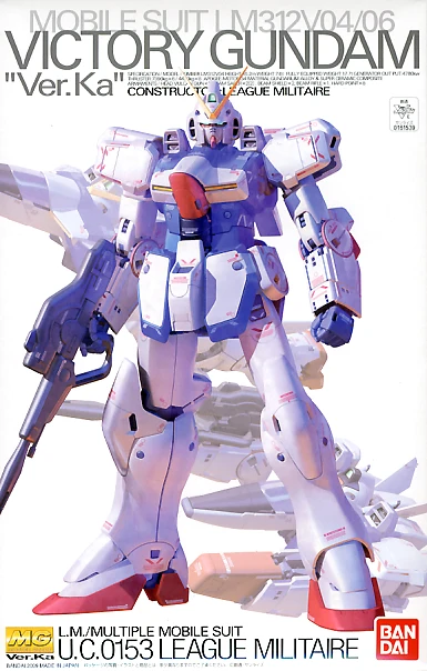 BANDAI - MG 1/100 V高達 Ver.Ka Y4200 (4573102698940)