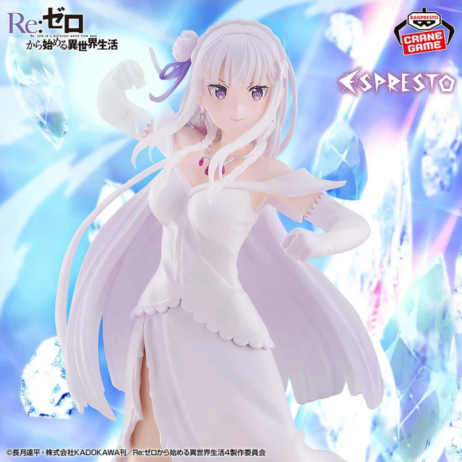 BANPRESTO - [ESPRESTO] Re:從零開始的異世界生活 -Excite Motions- 愛蜜莉雅 Y1000 (4573102718358) 現貨