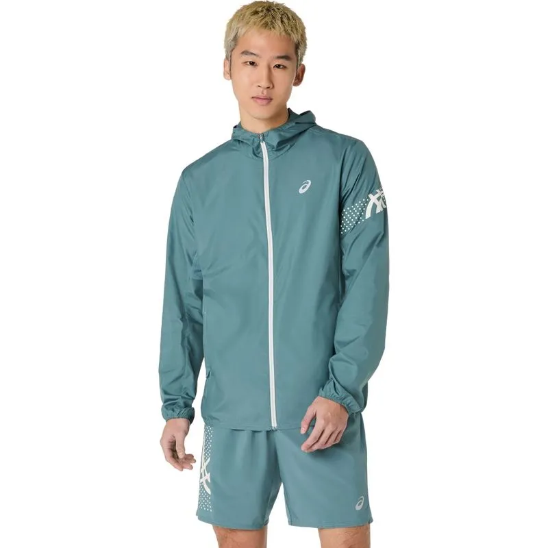Jaqueta ASICS Icon - Masculino - Azul - tam: G