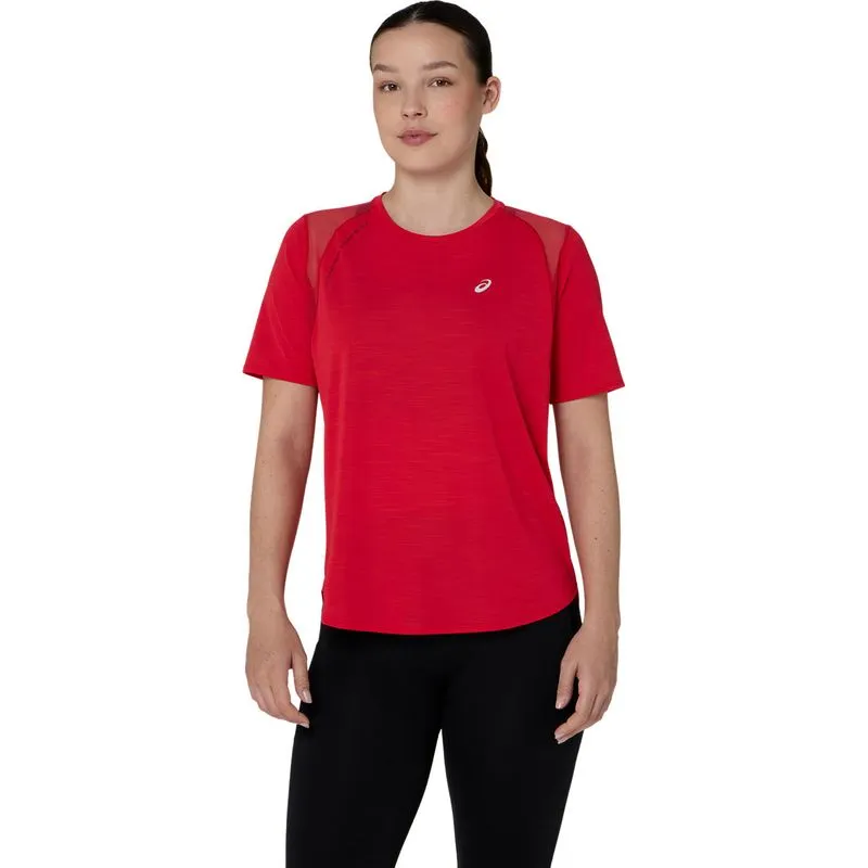 Camiseta ASICS Road - Rojo - talla: L