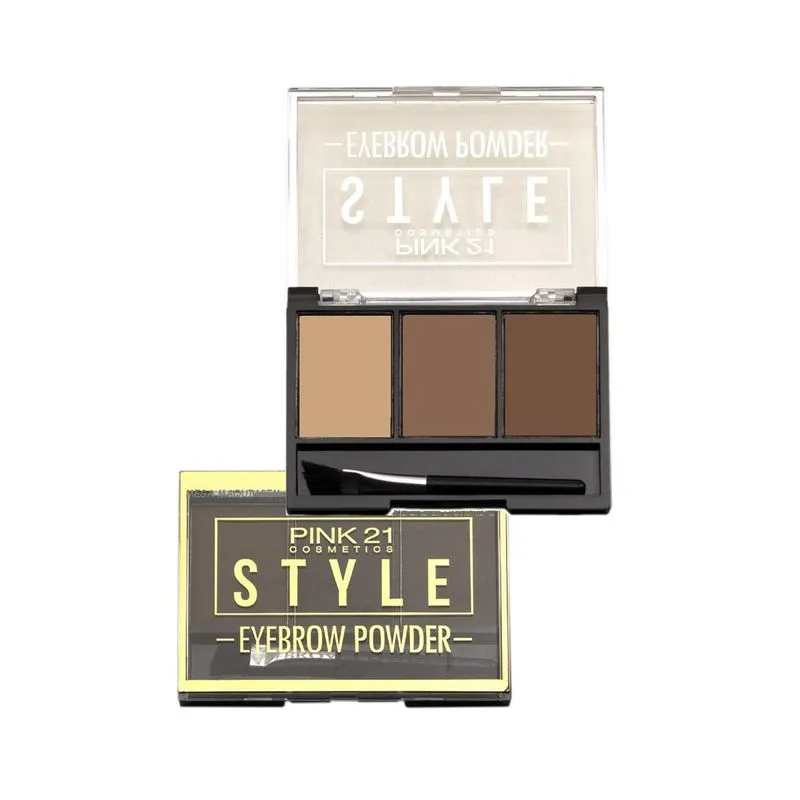 Palette Pink21 Trio De Sombras Sobrancelhas Cor 03 - Cs2308