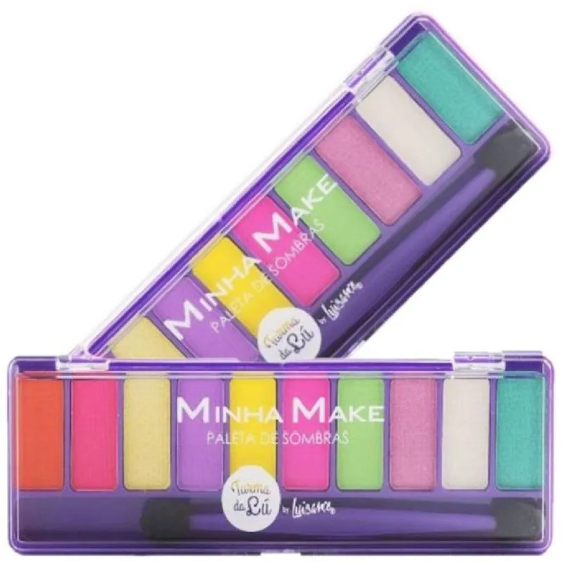 Paleta De Sombras Minha Make Turma Da Lú - Luisance Lt7103
