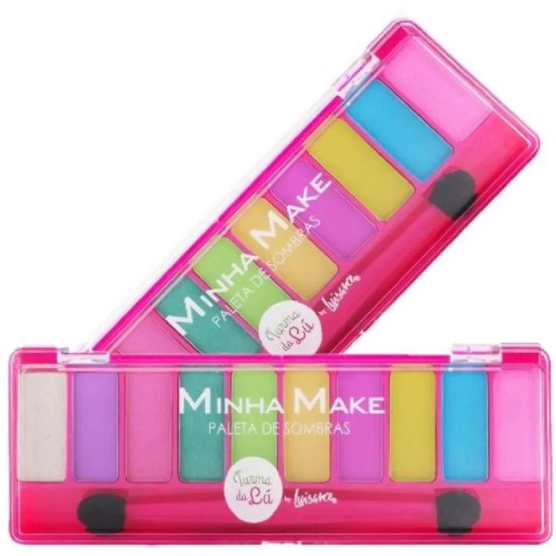 Paleta De Sombras Luisance Minha Make Lt7103 10 Cores
