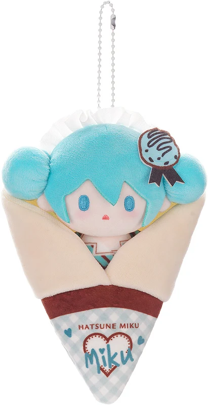 Character Vocal Series 01: Hatsune Miku Good Smile Company Character Vocal Series 01: Hatsune Miku Crêpe Mascot Keychain A