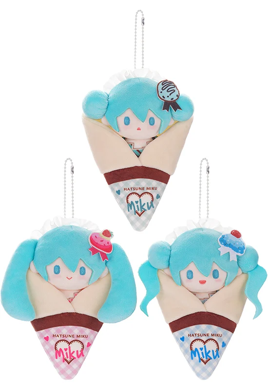 Character Vocal Series 01: Hatsune Miku Good Smile Company Character Vocal Series 01: Hatsune Miku Crêpe Mascot Keychain B