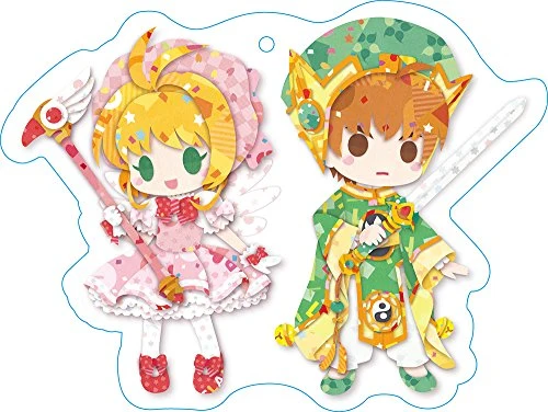 GSC Card Captor Sakura SAKURA KINOMOTO & SYAORAN LI Soft Keychain NEW from Japan