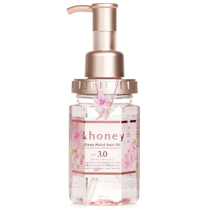 Óleo De Cabelo E Mel Honey Deep Moist Sakura 100ml