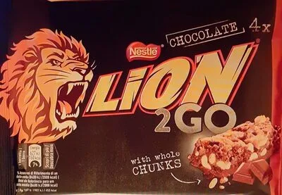 LION BARRETTA CON PEZZI DI CIOCCOLATO
