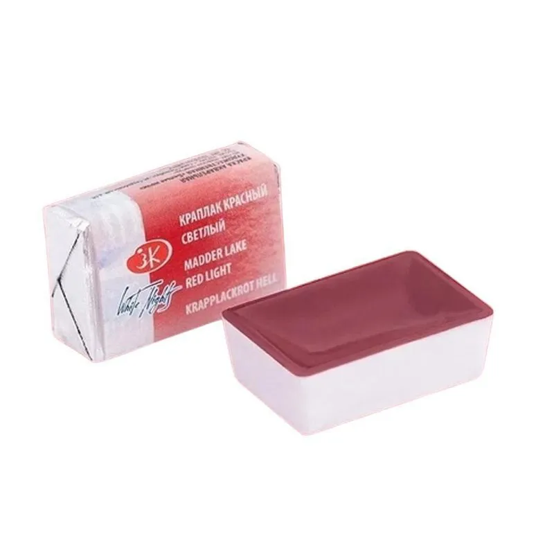 Aquarela White N Pastilha Madder Lake Red Light 313