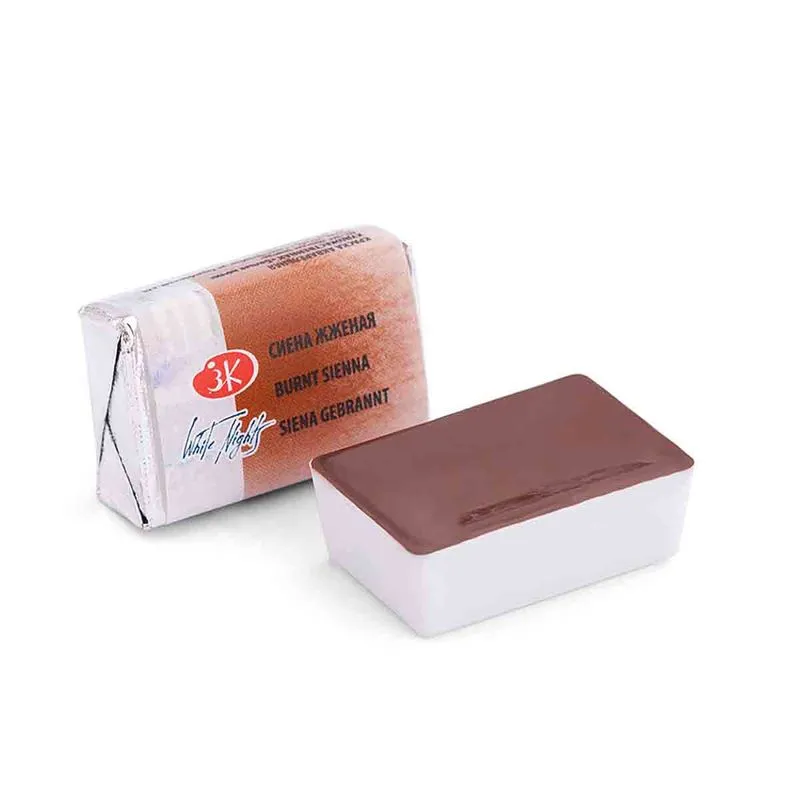Aquarela White Nights Pastilha 406 Burnt Sienna 2,5ml