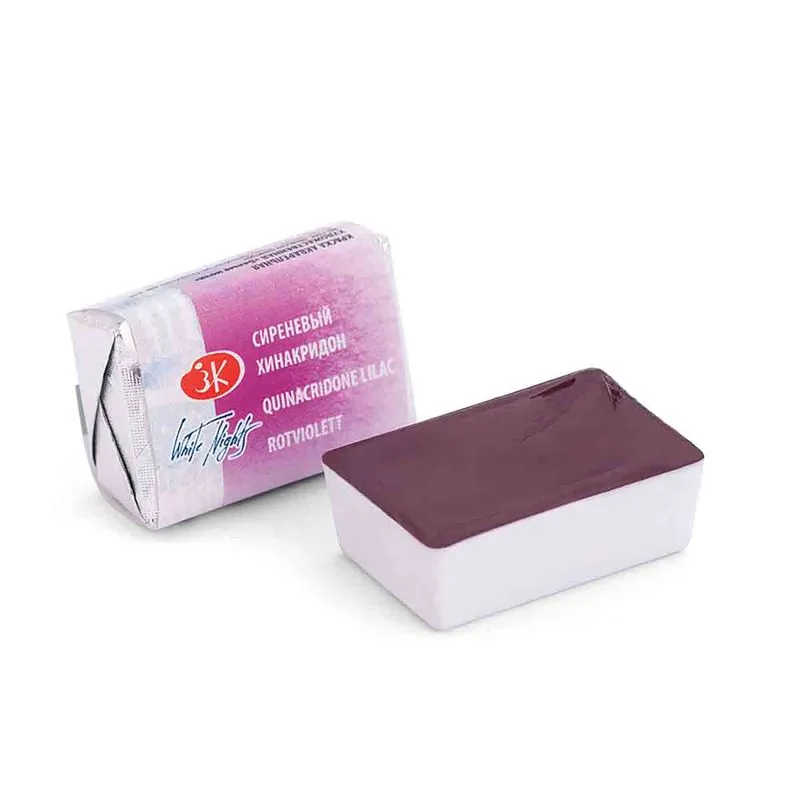 Aquarela White Nights Pastilha 609 Quinacridone Lilac 2,5ml