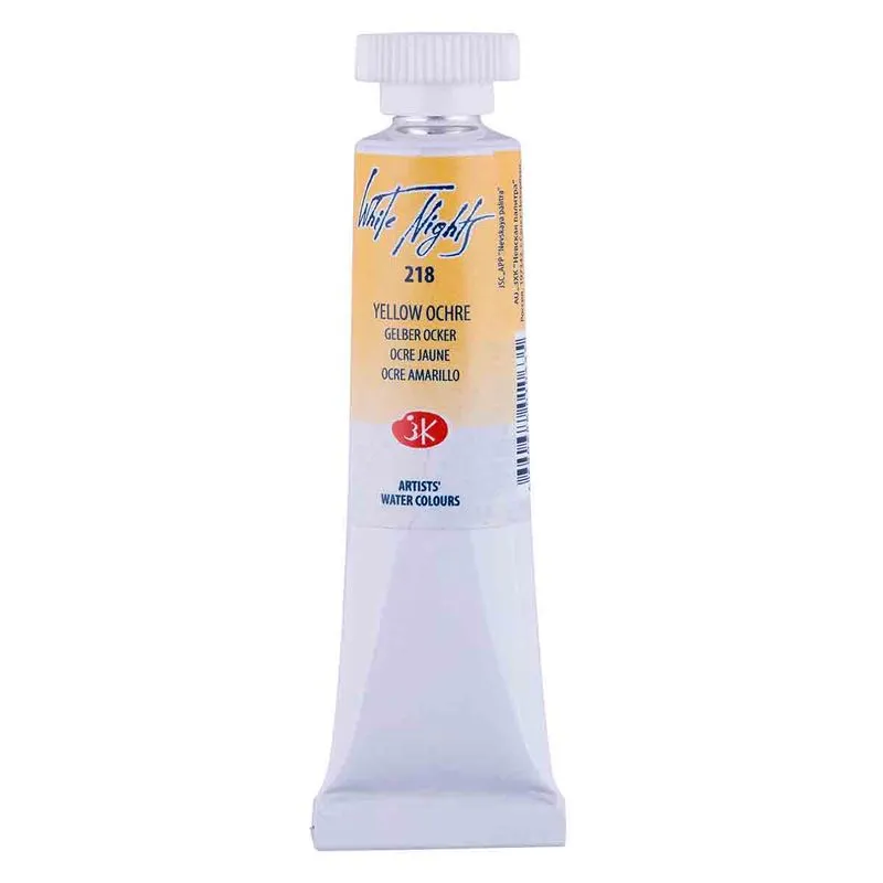 Aquarela White Nights Tubo 218 Yellow Ochre 10ml