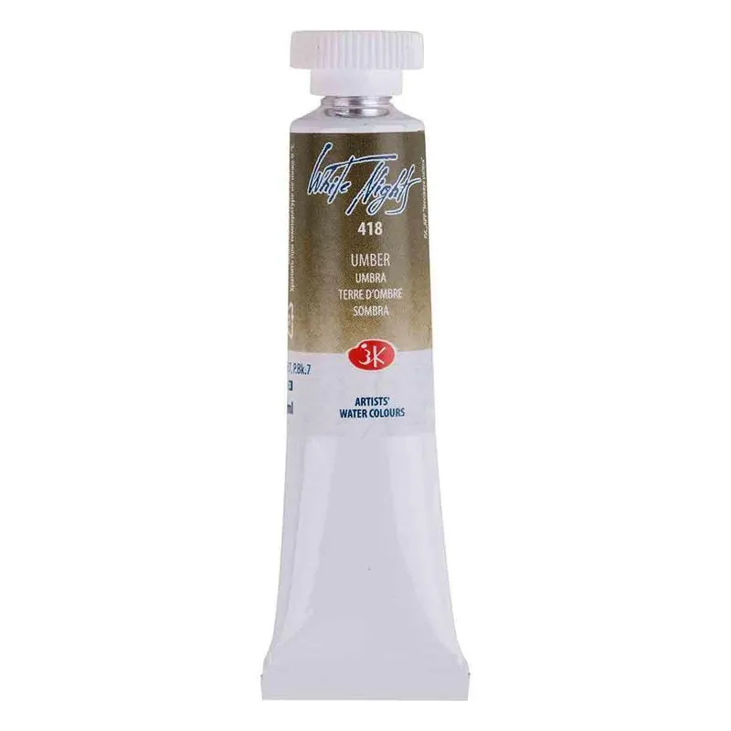 Aquarela White Nights Tubo 418 Umber 10ml