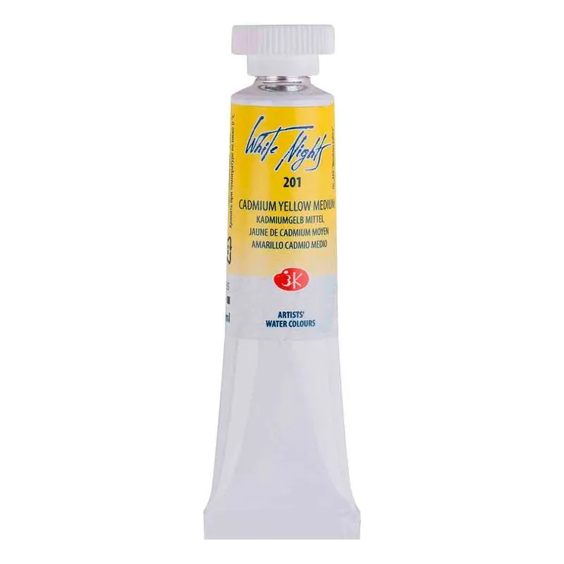 Aquarela White Nights Tubo 201 Cadmium Yellow Medium 10ml