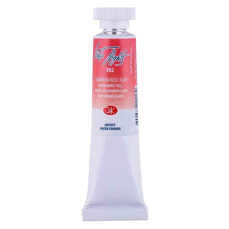 Aquarela White Nights Tubo 302 Cadmium Red Light 10ml
