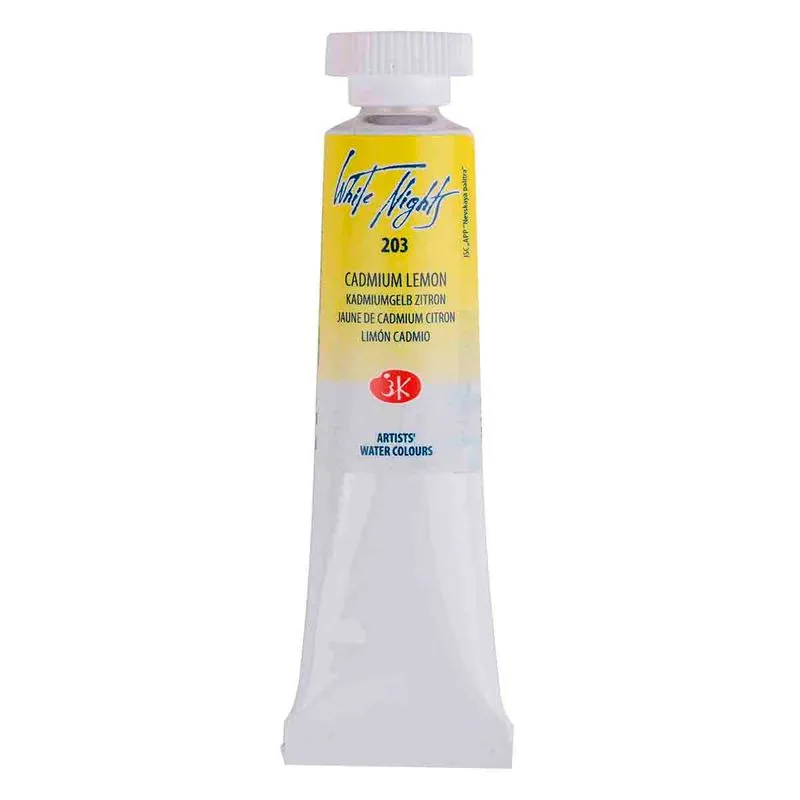 Aquarela White Nights Tubo 203 Cadmium Lemon 10ml
