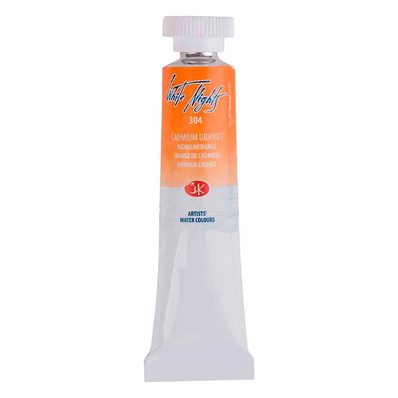 Aquarela White Nights Tubo 304 Cadmium Orange 10ml