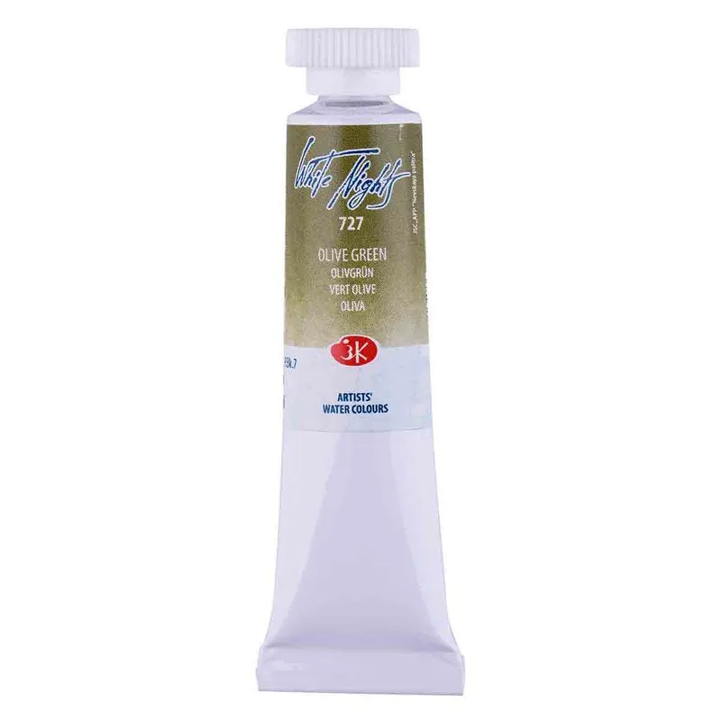 Aquarela White Nights Tubo 727 Olive Green 10ml