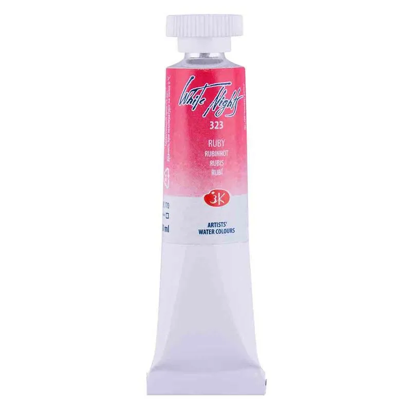 Aquarela White Nights Tubo 323 Ruby 10ml