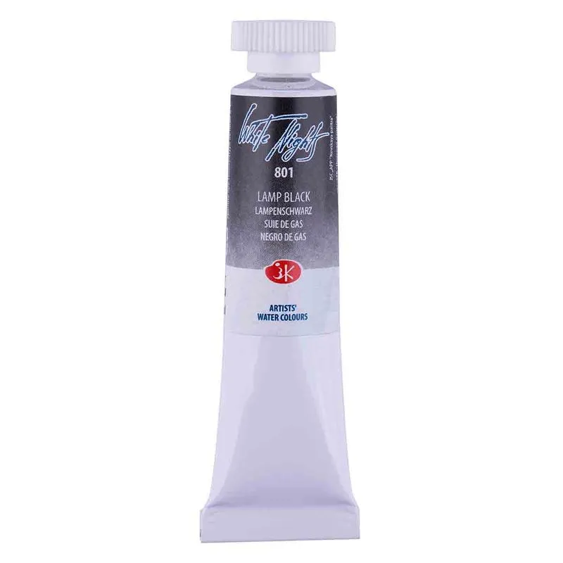 Aquarela White Nights Tubo 801 Lamp Blak 10ml